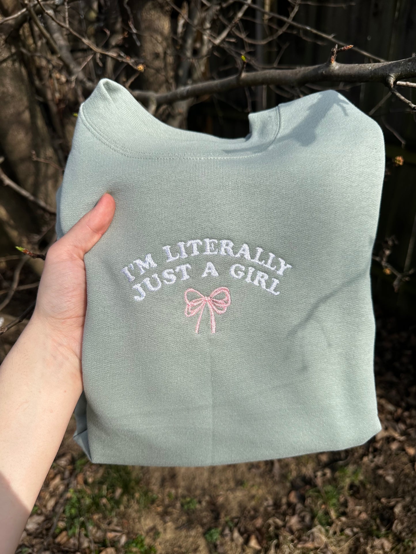 Just a Girl Crewneck