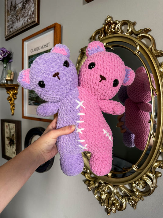 Two Headed Bear Crochet