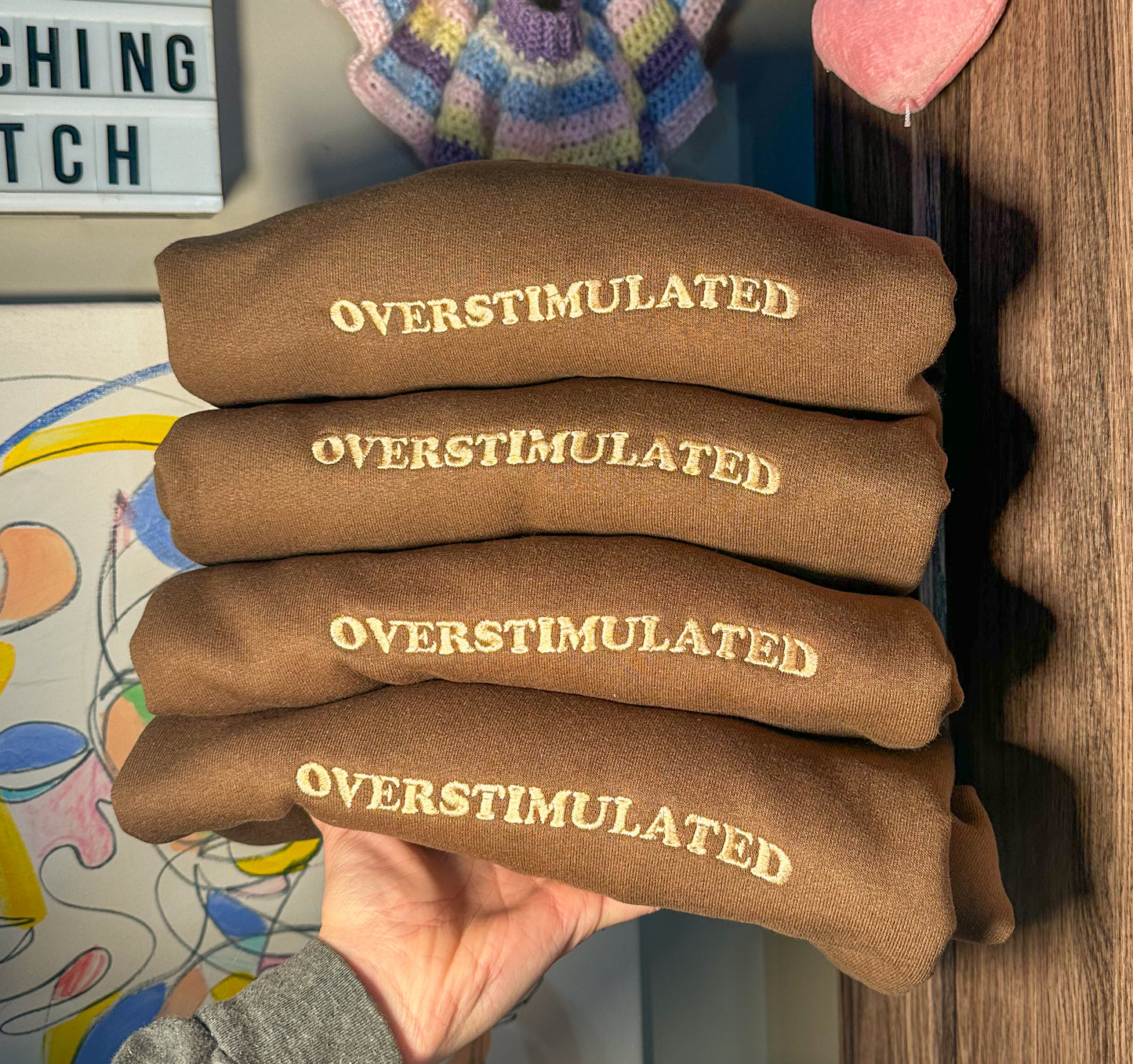 Overstimulated Crewneck