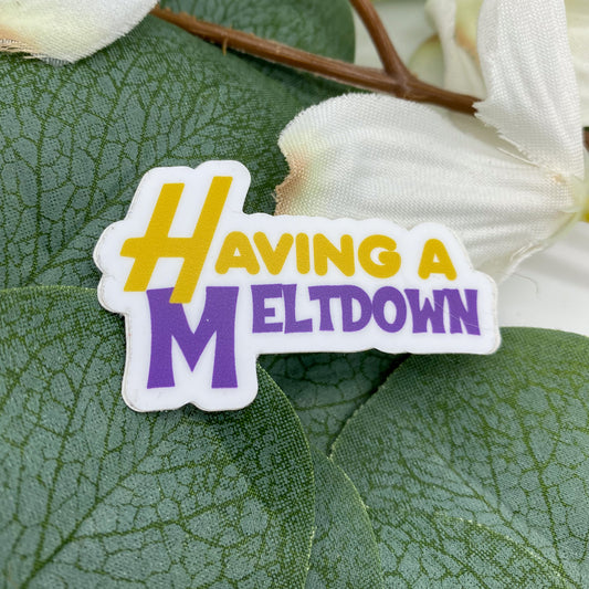 Meltdown Sticker